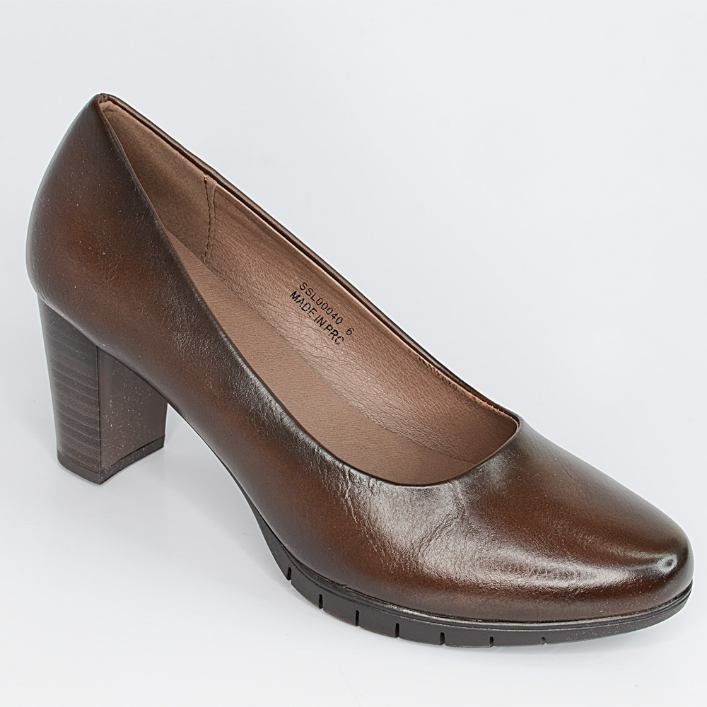 Soft Style Hush Puppies Metallic Brown Chain Heels | Heels, Black leather  heels, Red wedge sandals